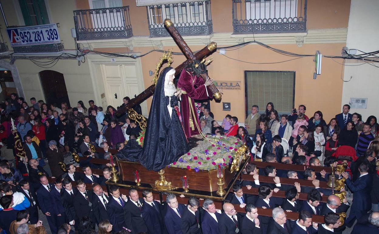 Traslado de las imágenes de Jesús Nazareno de Viñeros y la Virgen del Traspaso y Soledad de Viñeros. 