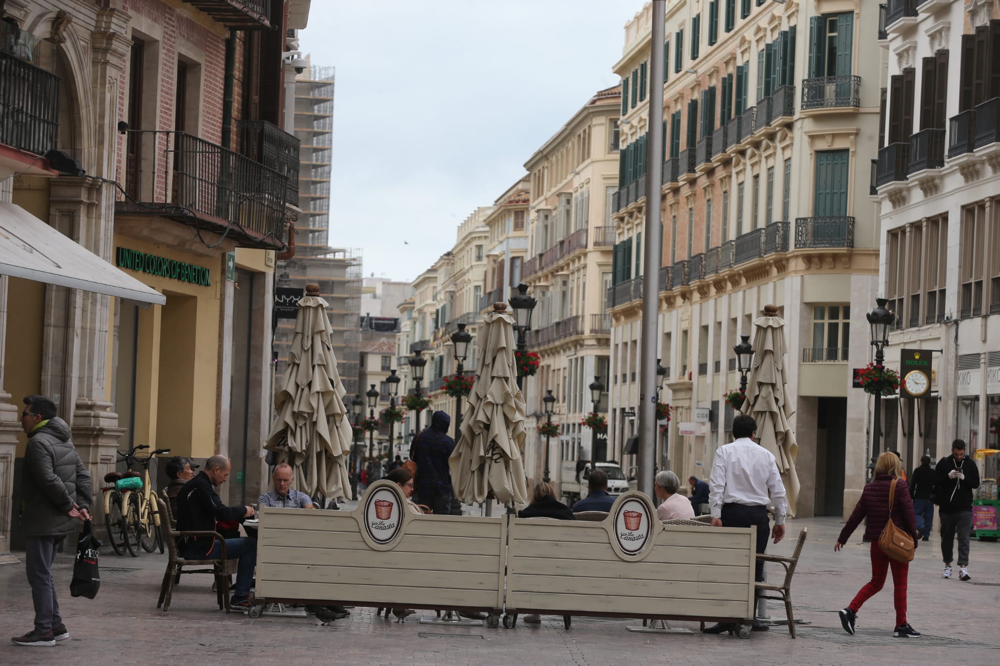 Ambiente en las calles del Centro