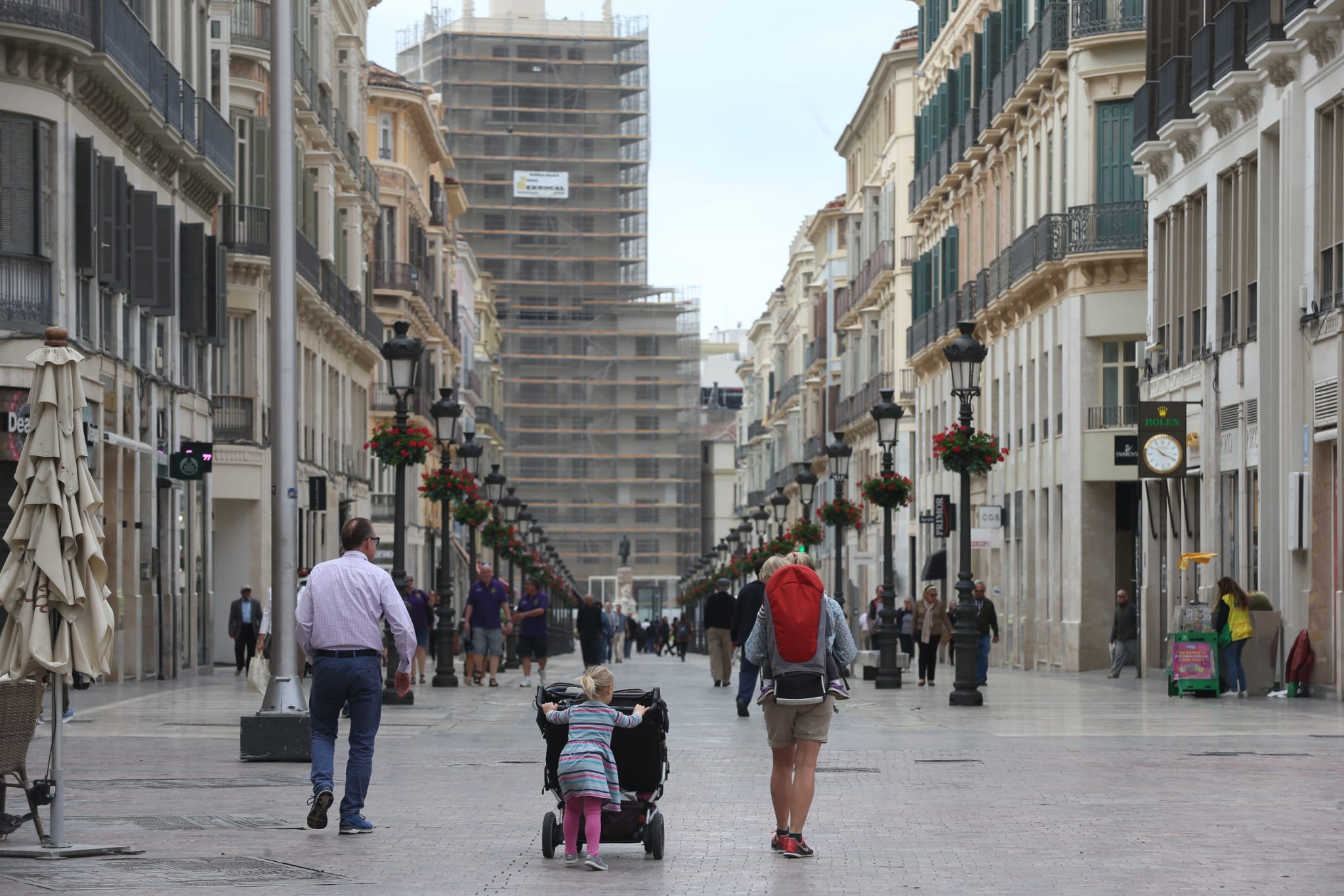 Ambiente en las calles del Centro