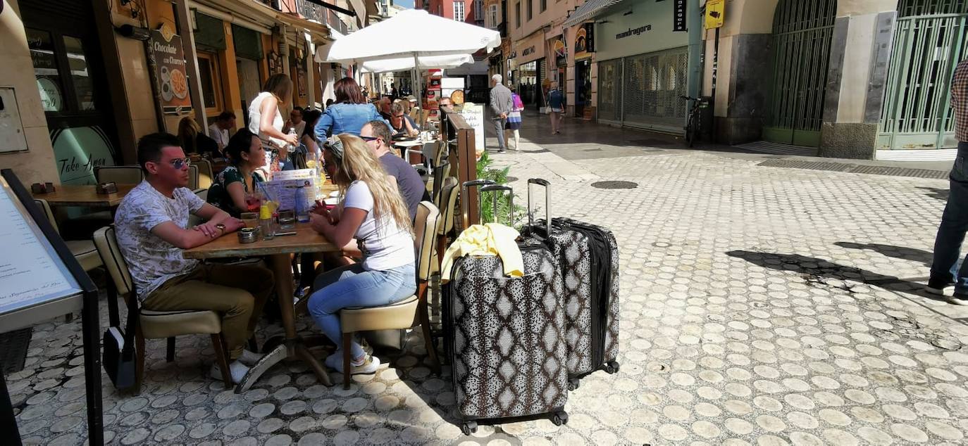 Aspecto de las terrazas del Centro