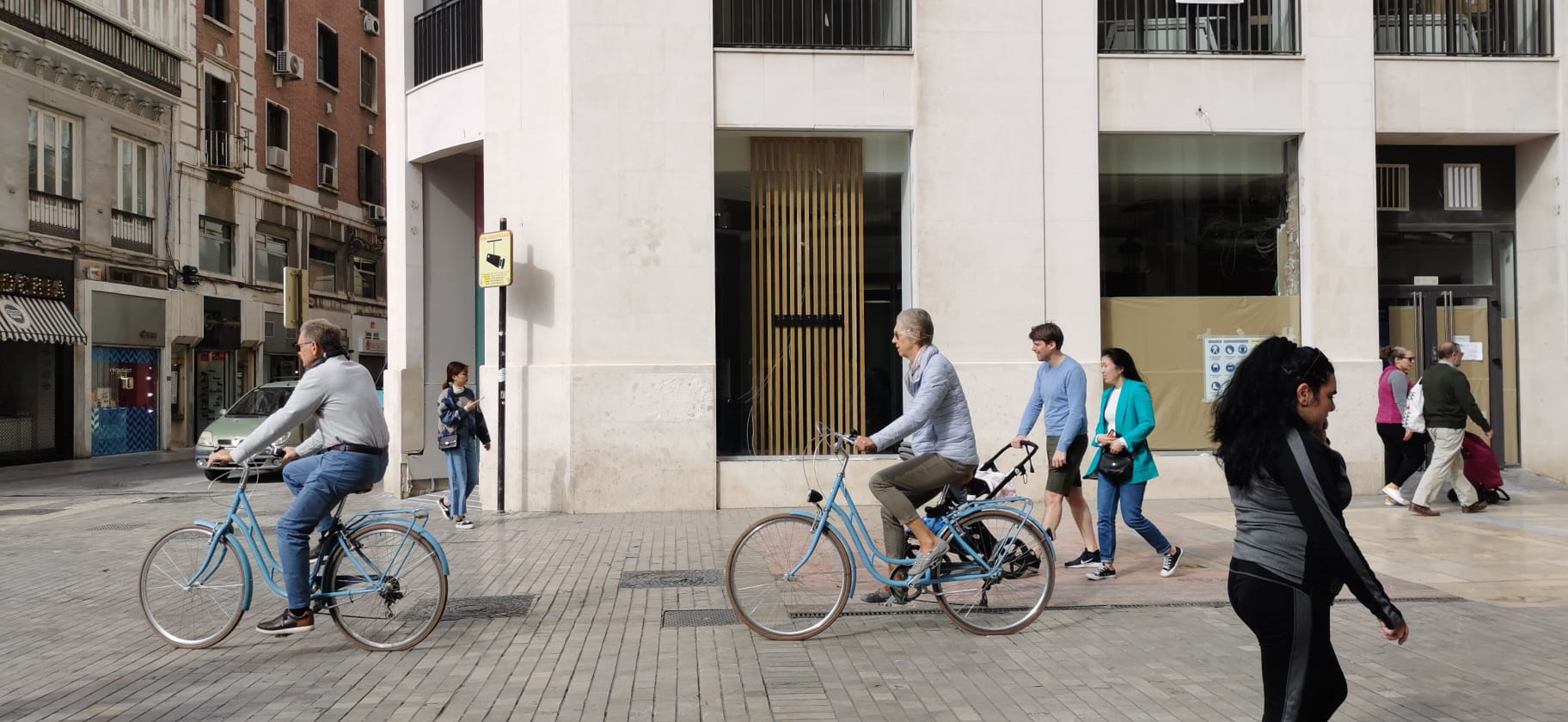 Ambiente en las calles del Centro.