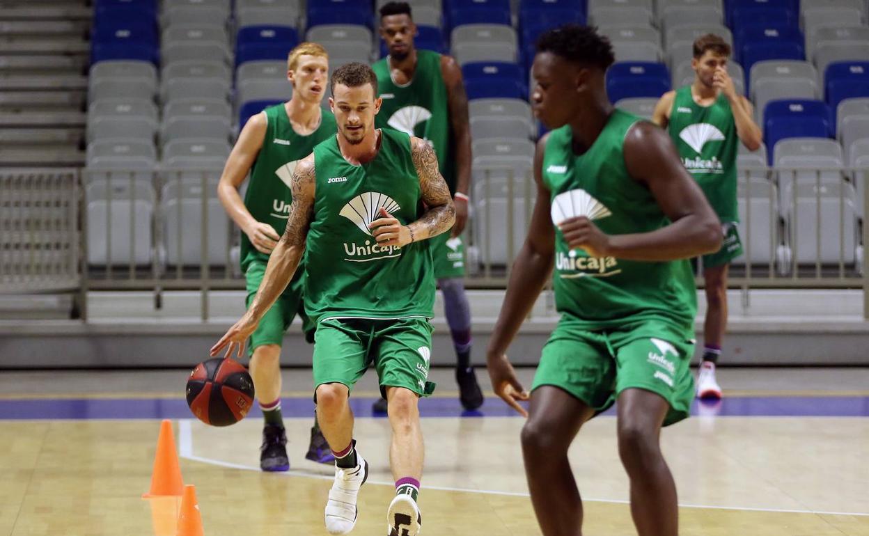 Adams, durante un entrenamiento en la pretemporada. 