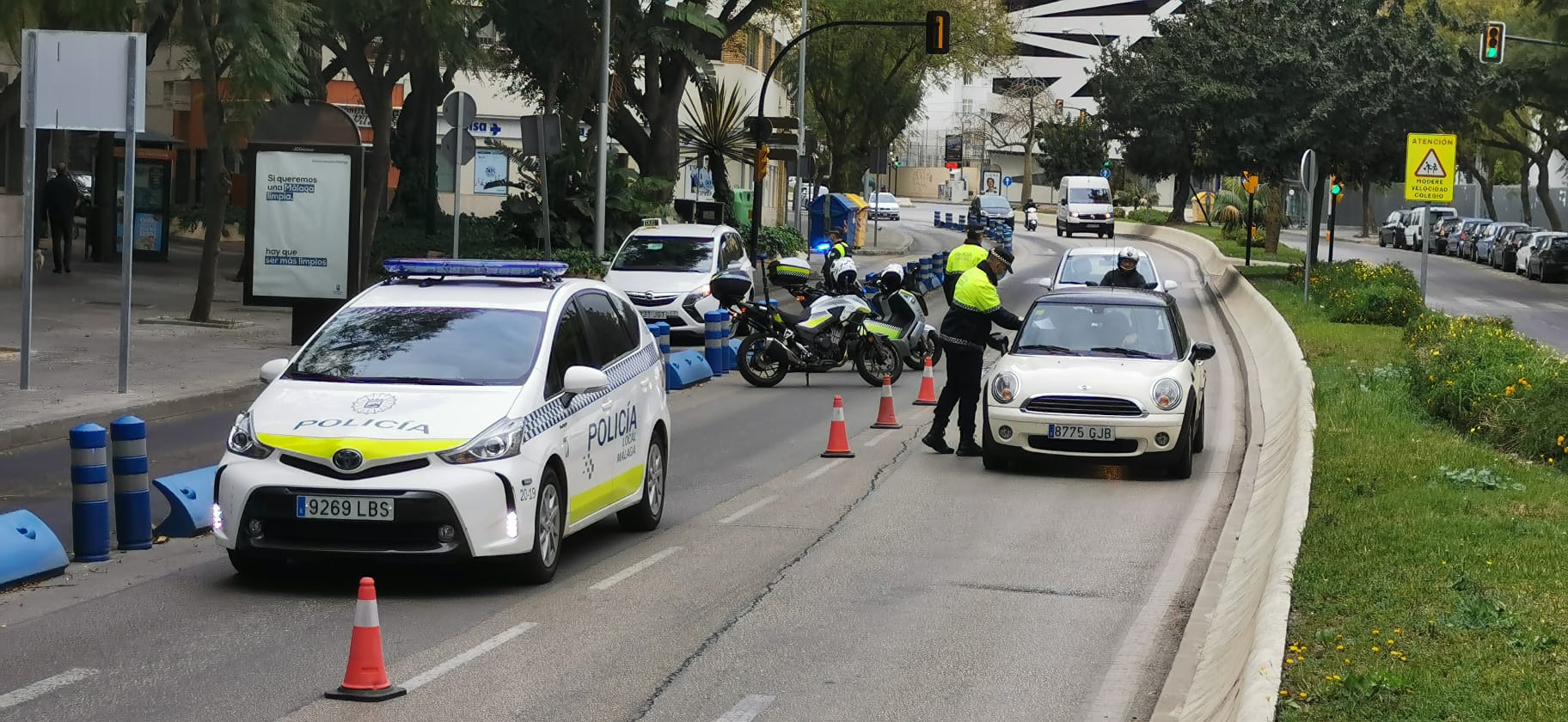 Controles policiales.