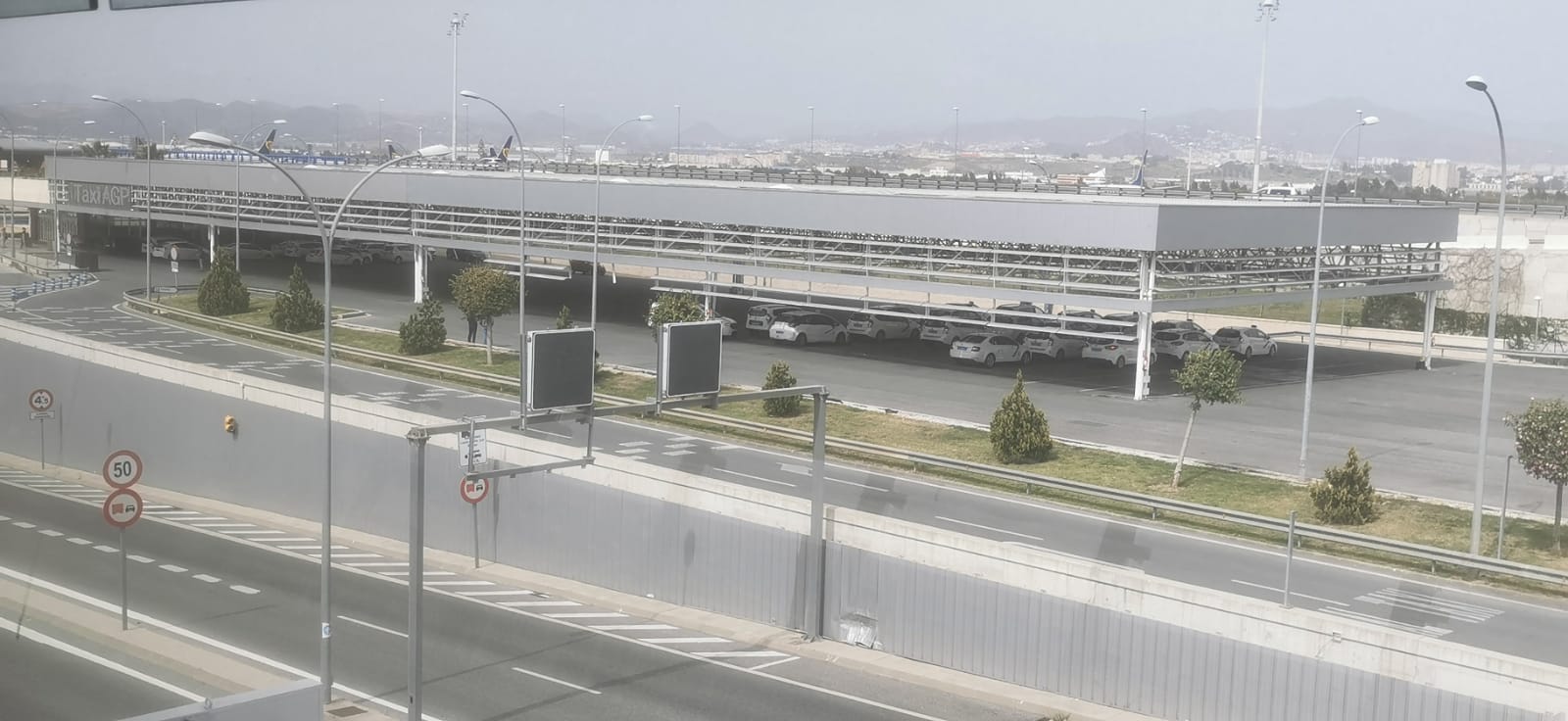 Situación este miércoles en el aeropuerto