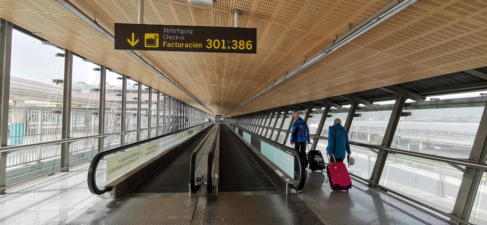 Situación este miércoles en el aeropuerto