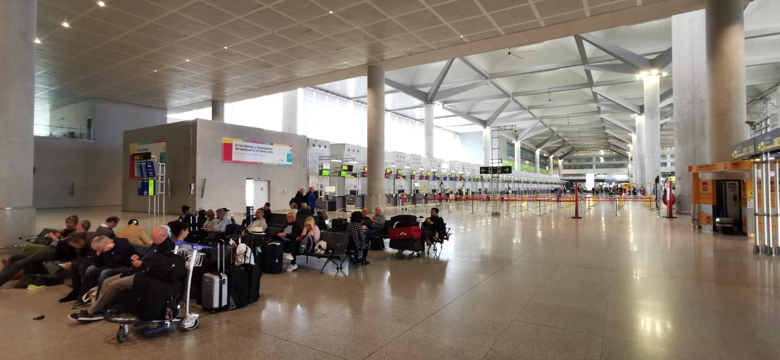 Situación este miércoles en el aeropuerto