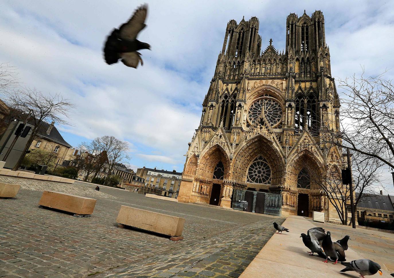 Notre Dame de Reims, Francia.