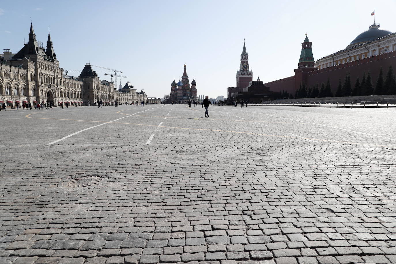 Plaza Roja de Moscú. Rusia.