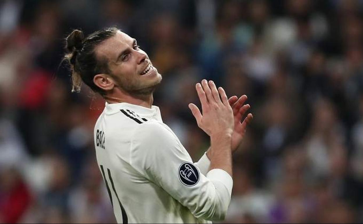 El delantero del Real Madrid, Gareth Bale. 