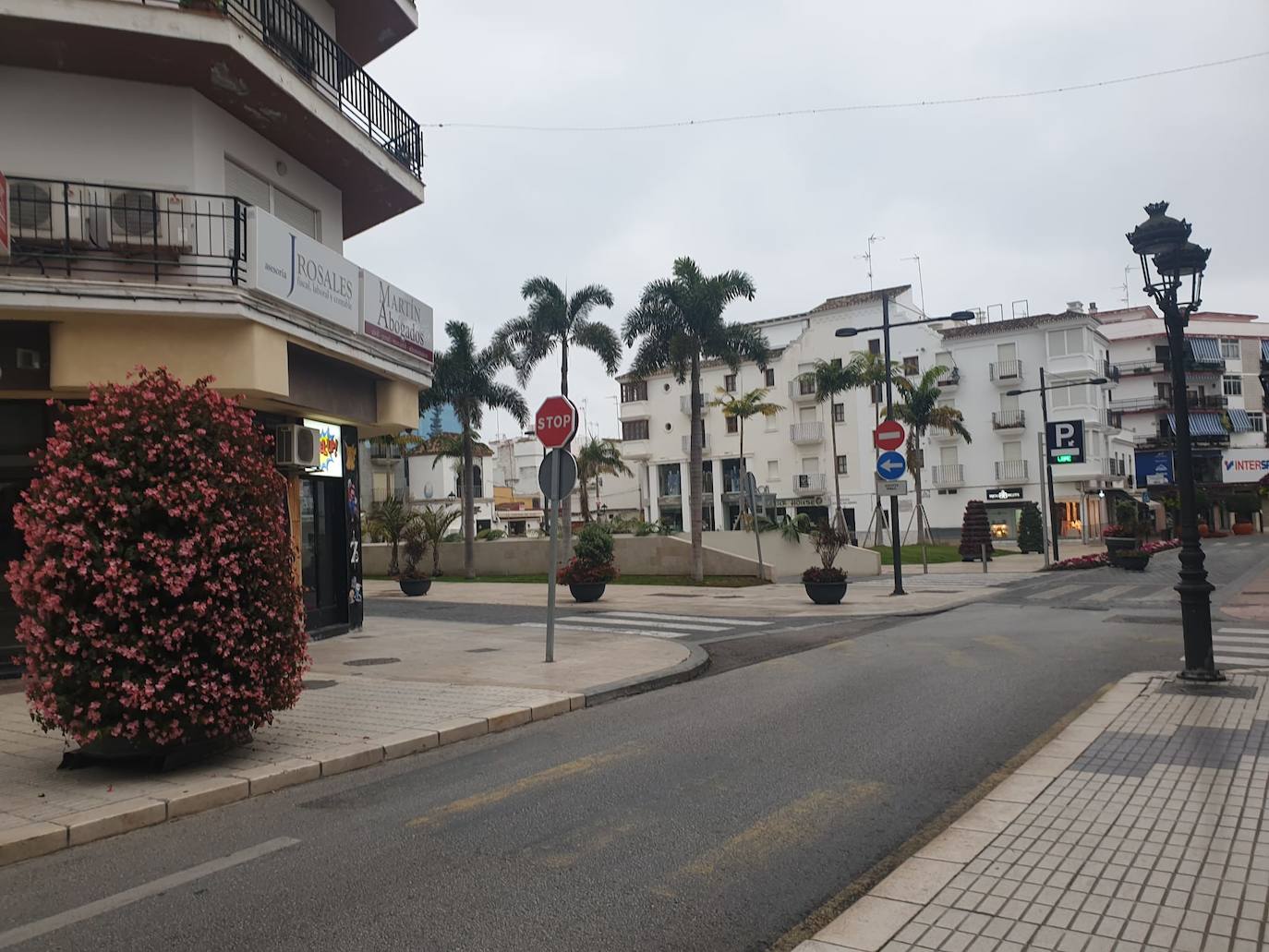 Ambiente en las calles de Estepona
