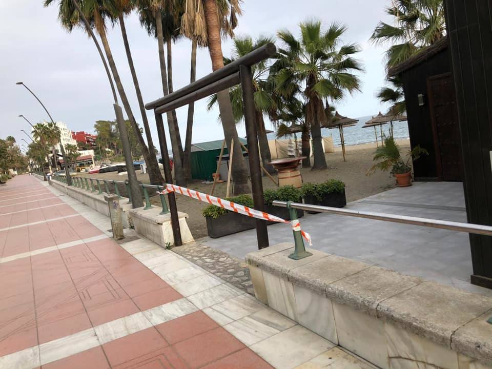 Ambiente en las calles de Estepona