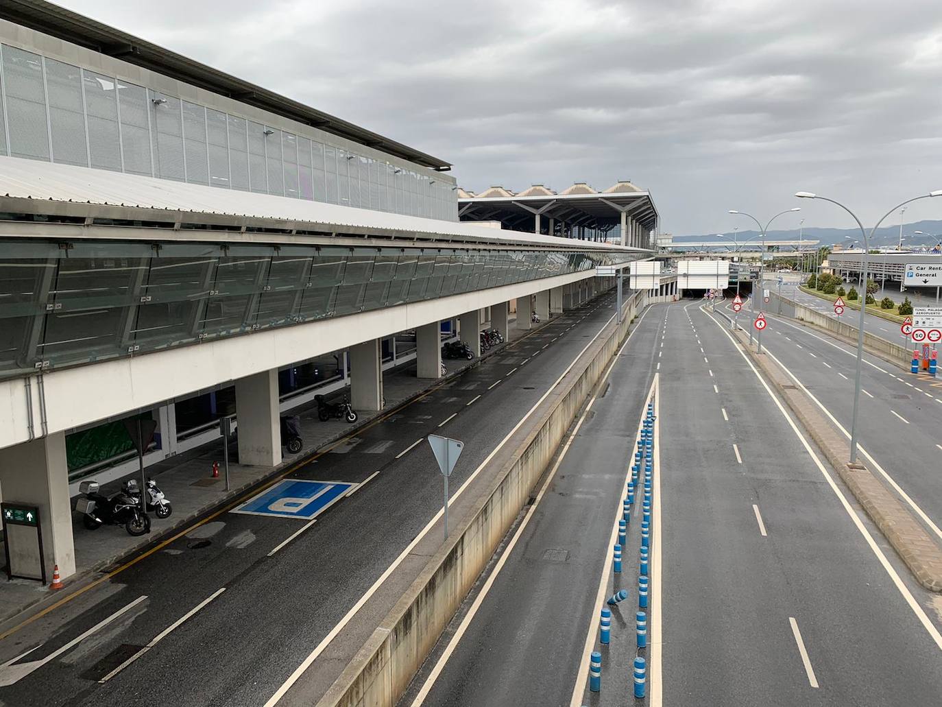 Imagen del aeropuerto de Málaga.