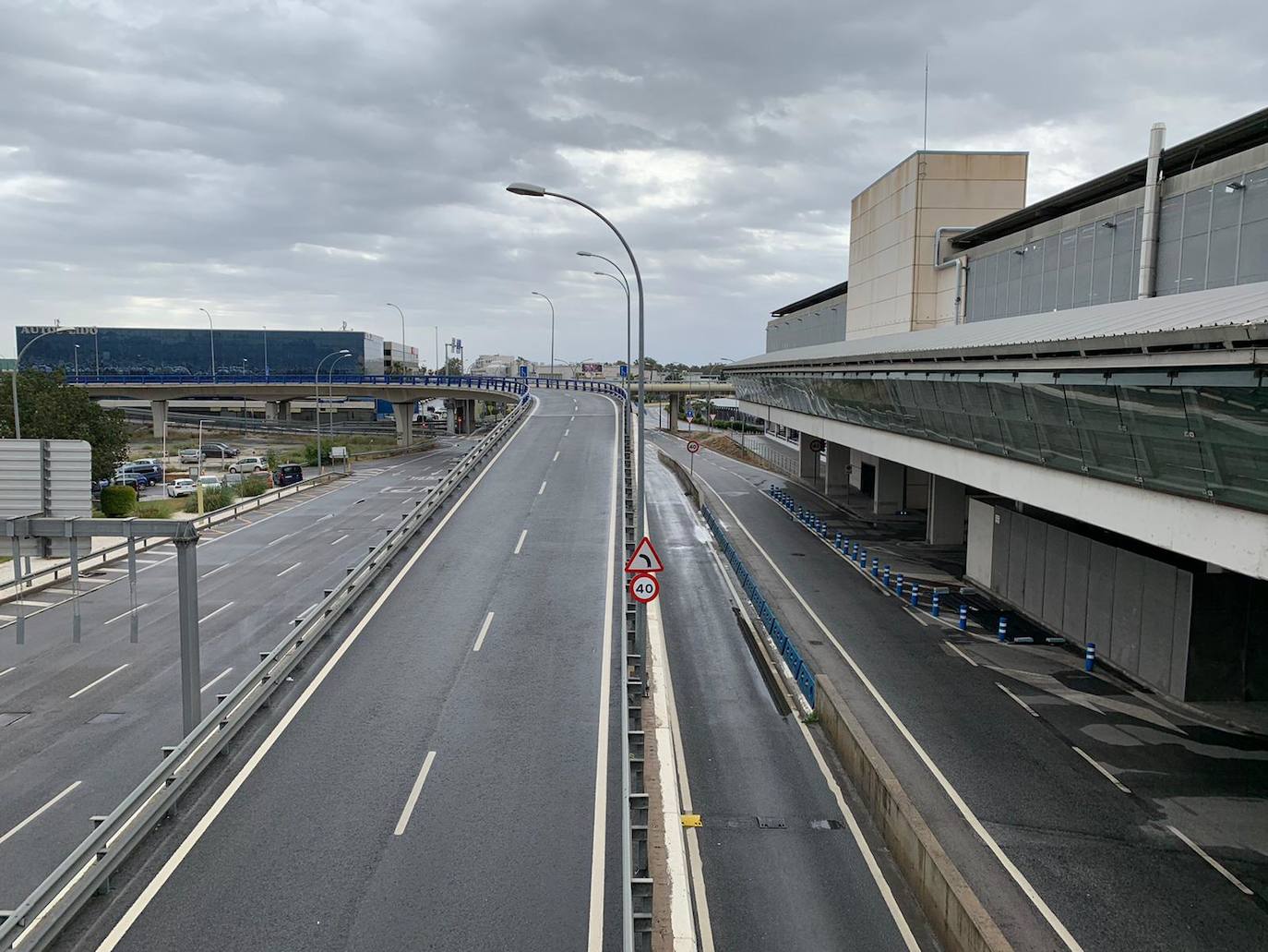 Imagen del aeropuerto de Málaga.