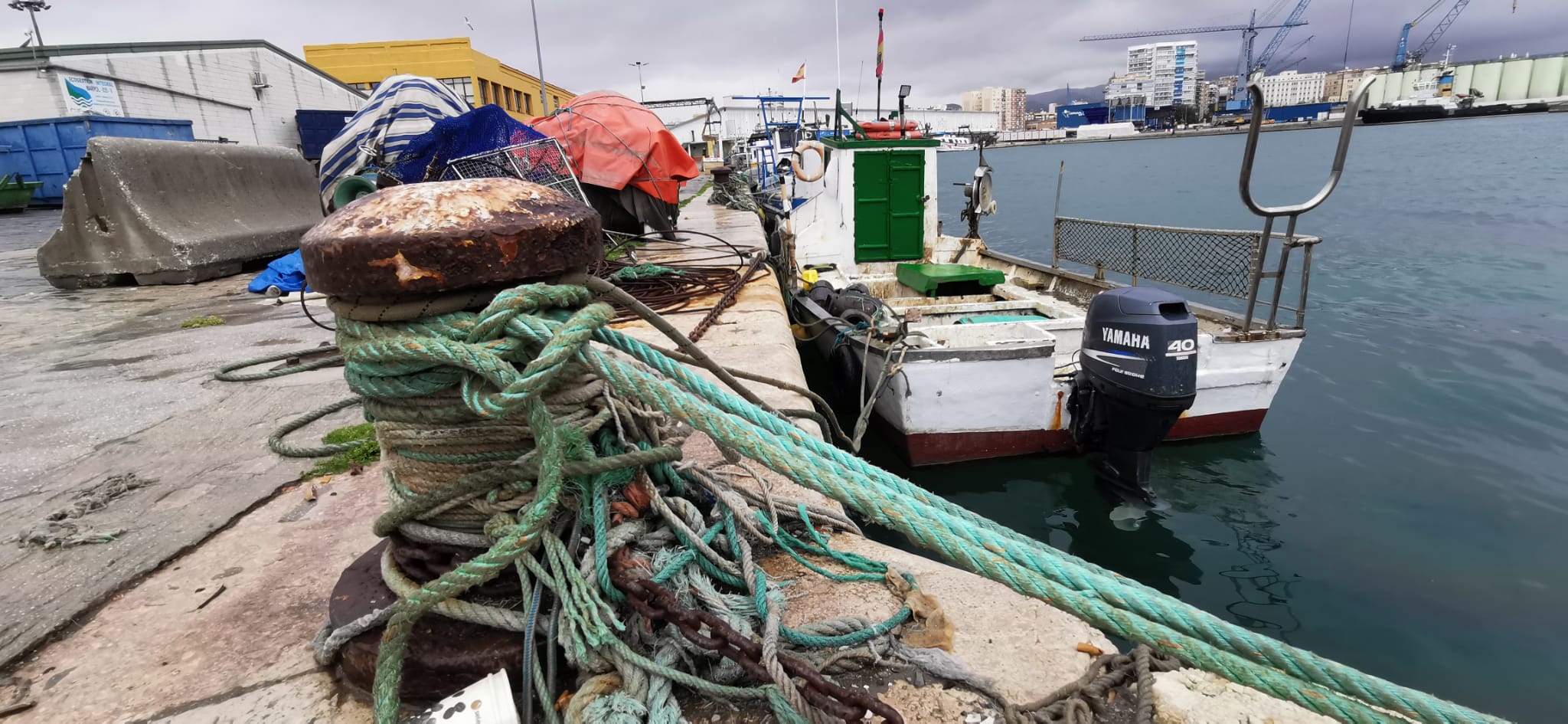 Situación en el Puerto de Málaga