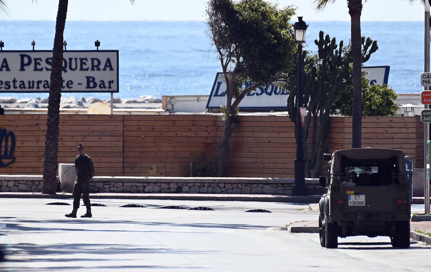 La Legión, en Puerto Banús.