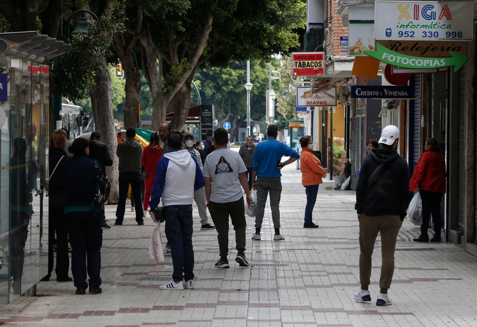 La Málaga vaciada: así se muestra una capital en Estado de Alarma