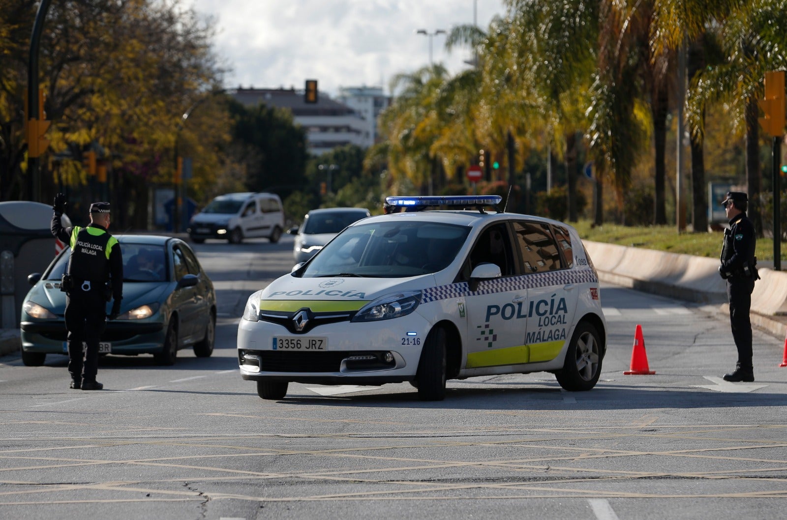 La Málaga vaciada: así se muestra una capital en Estado de Alarma