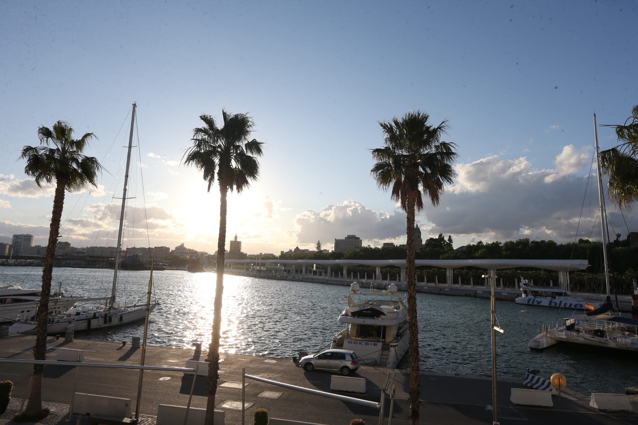La Málaga vaciada: así se muestra una capital en Estado de Alarma