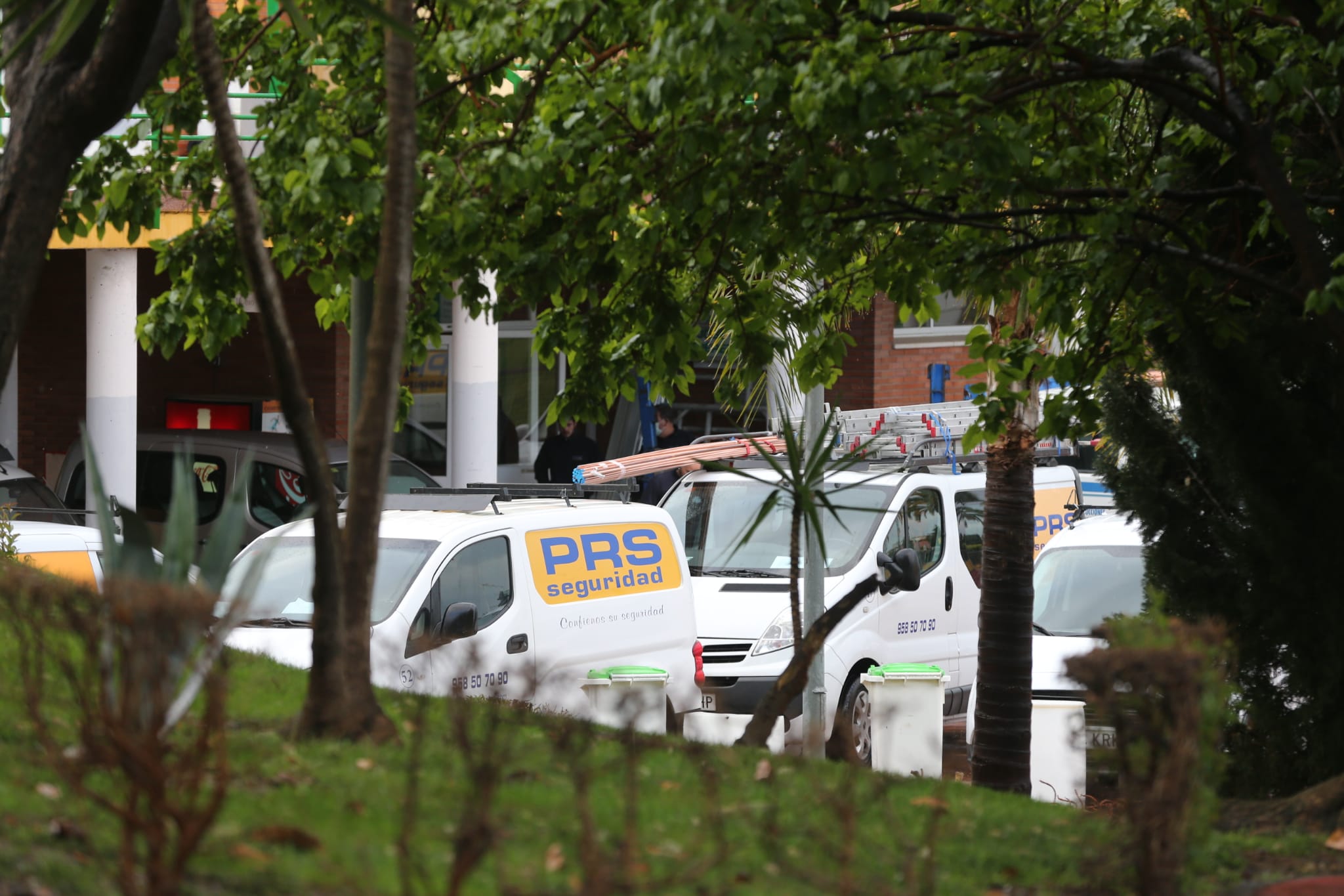 El acondicionamiento de la Ciudad Deportiva de Carranque como hospital de campaña va a buen ritmo