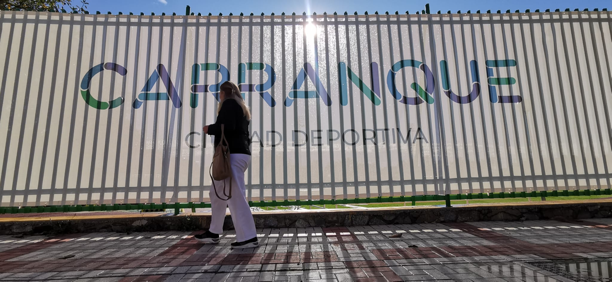 El acondicionamiento de la Ciudad Deportiva de Carranque como hospital de campaña va a buen ritmo