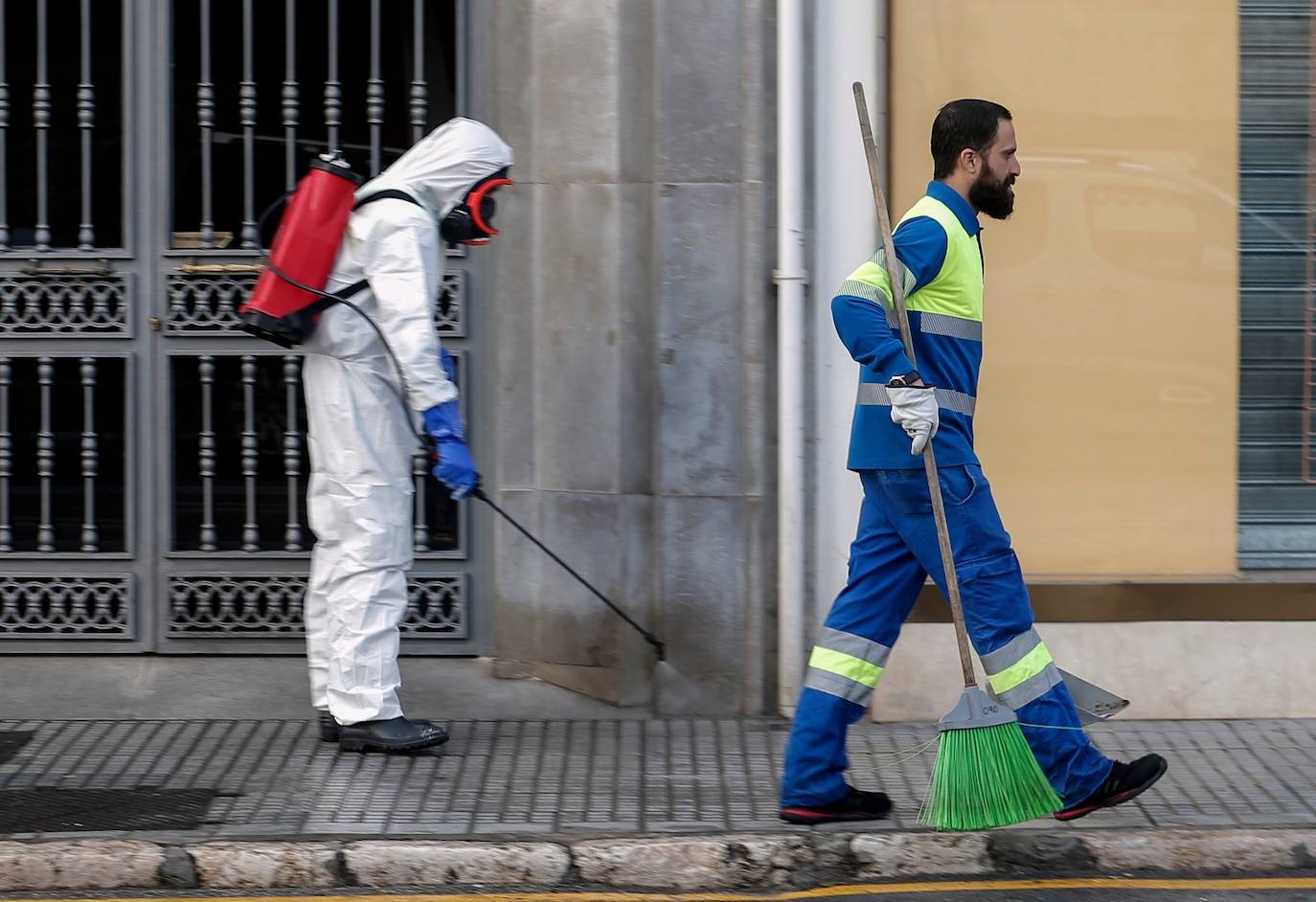 Desinfección de las calles