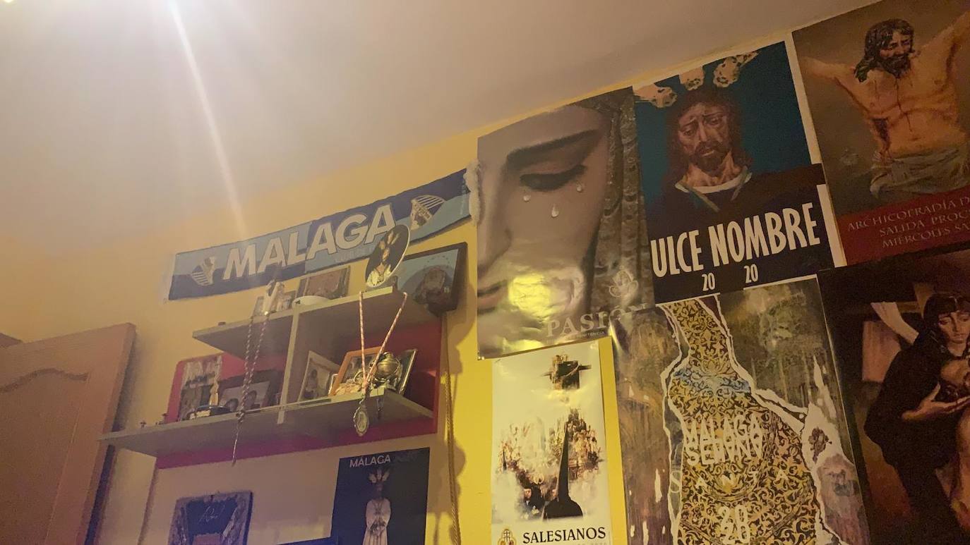 Daniel Ruiz es cofrade de Pollinica y Cautivo