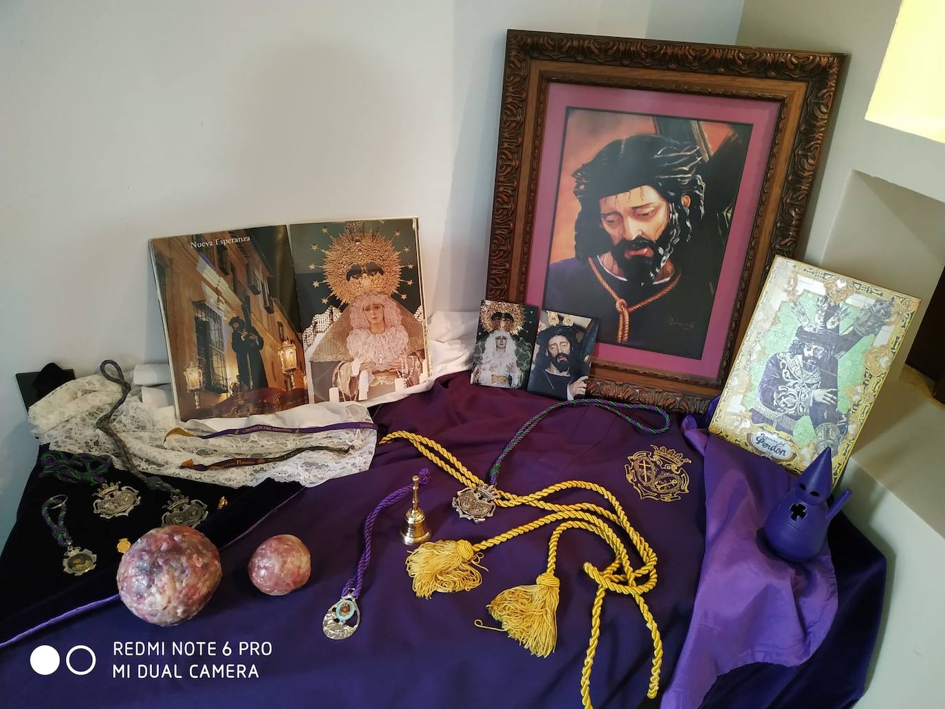 Juanlu vive en Churriana y es hermano de Nueva Esperanza