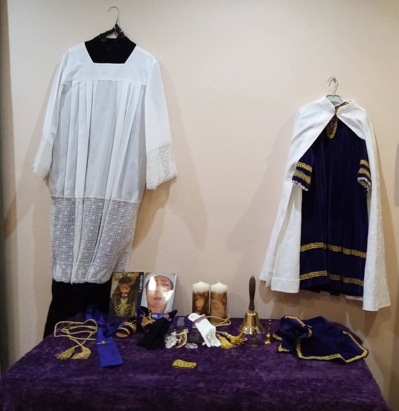 Fátima Gómez Mora es hermana de la Real Cofradía Ntro. P. Jesús Nazareno del Paso y María Stma. de los Dolores