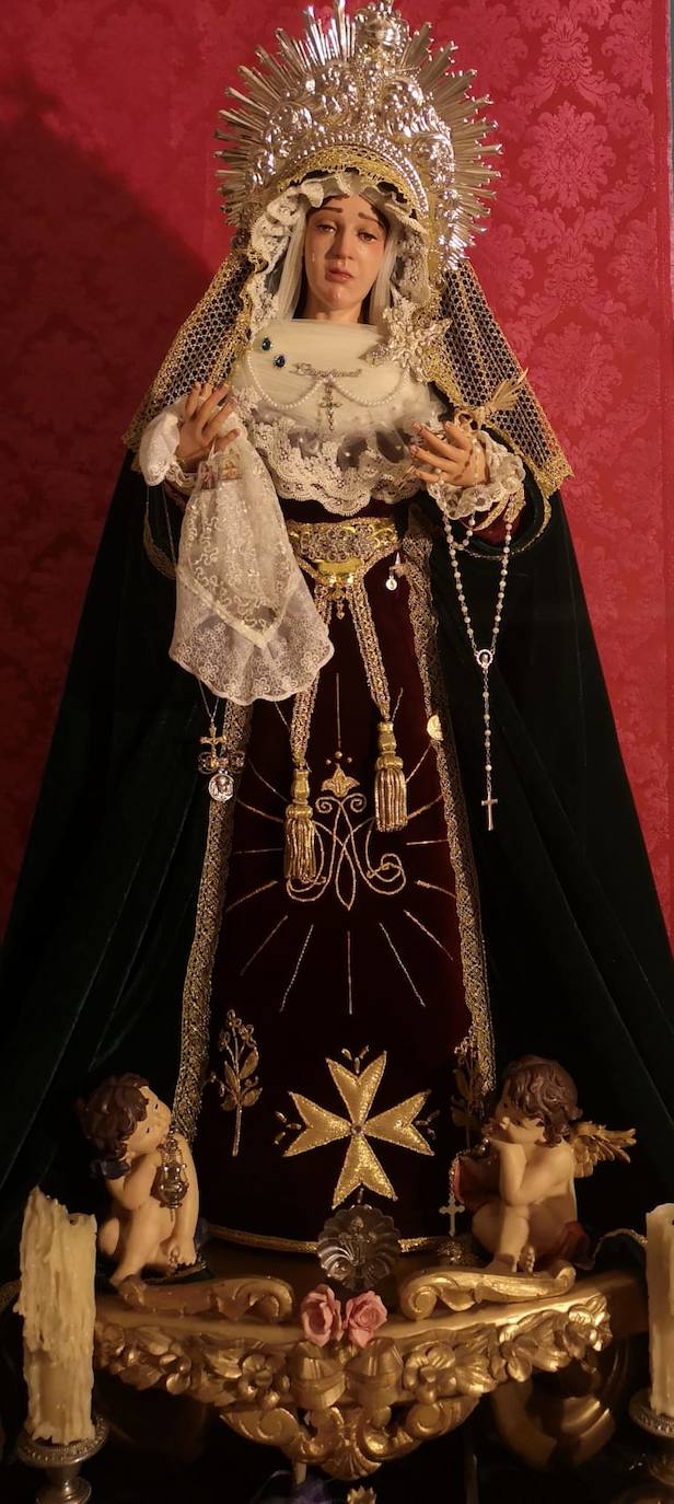 Este es el rincón cofrade de Rafael Doblas Peña, hermano de Fusionadas