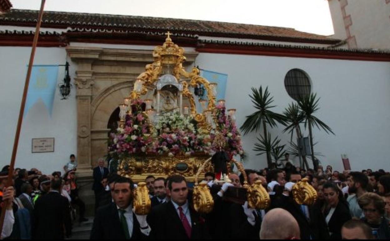 Procesión de la Virgen de los Remedios de Cártama. 