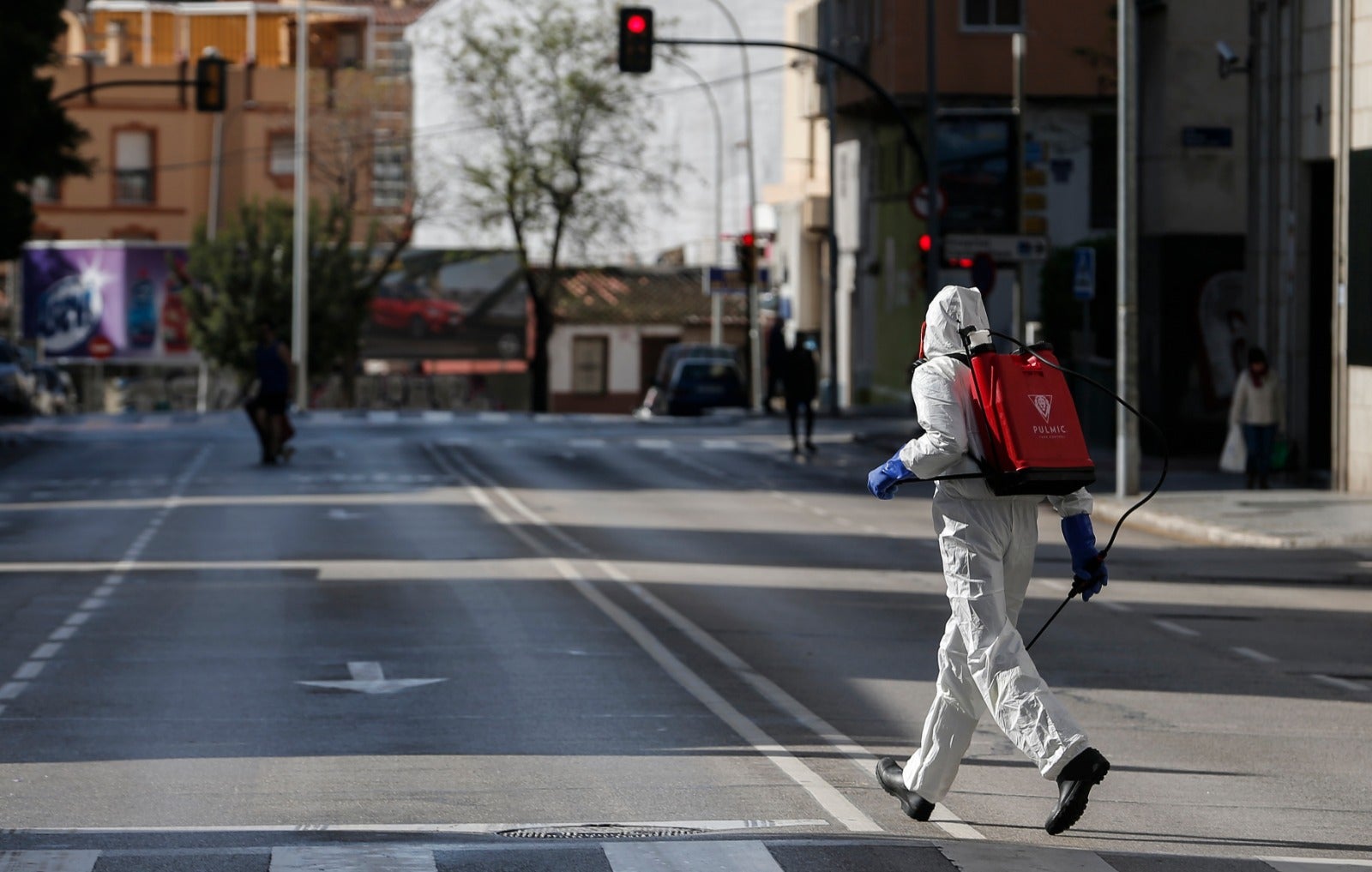 Así se muestra una capital en Estado de Alarma