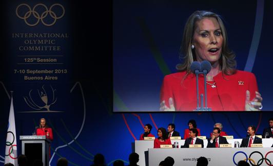 Durante la Candidatura Olímpica Madrid 2020