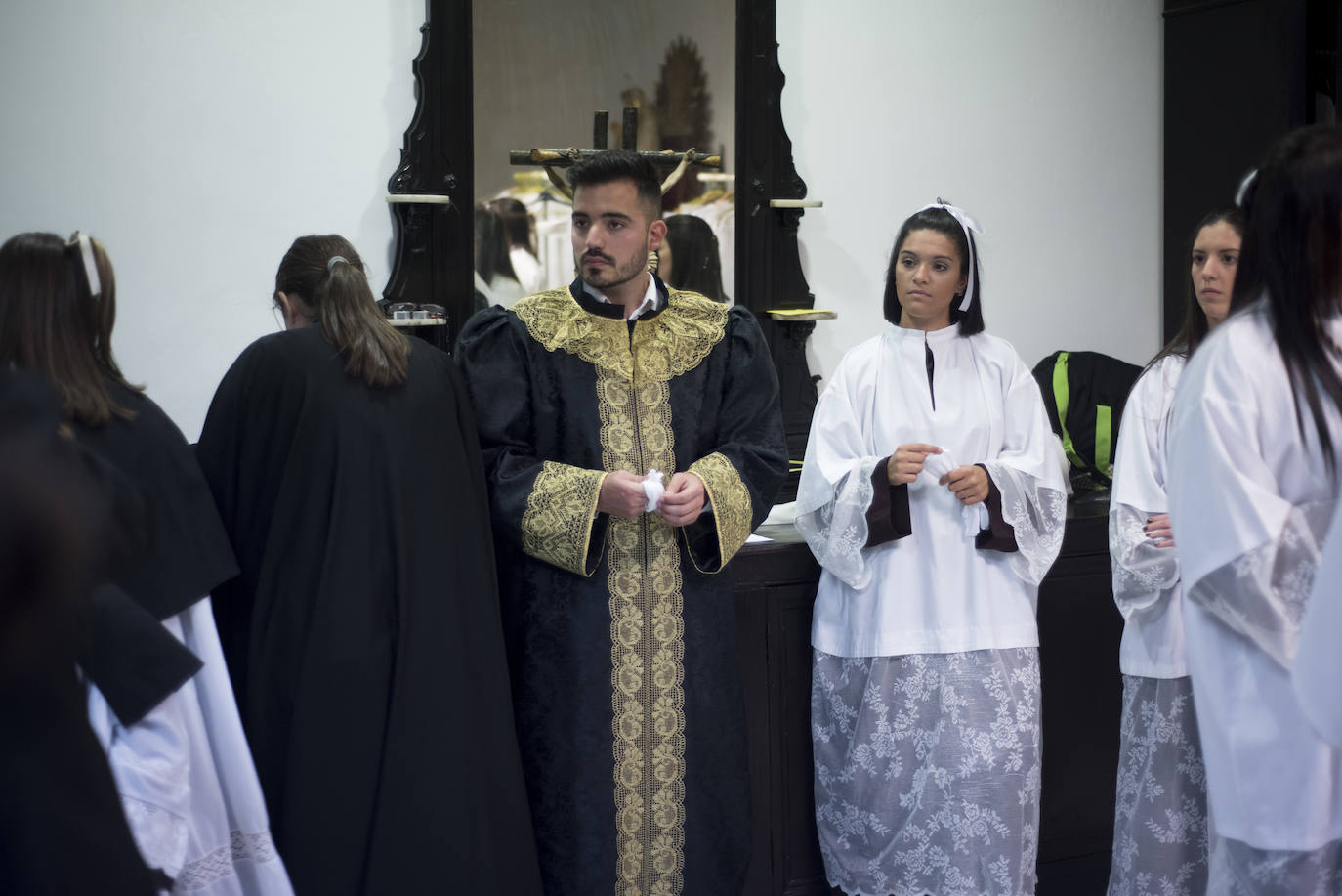 Así fue el inicio del desfile de Dulce Nombre en 2019. 