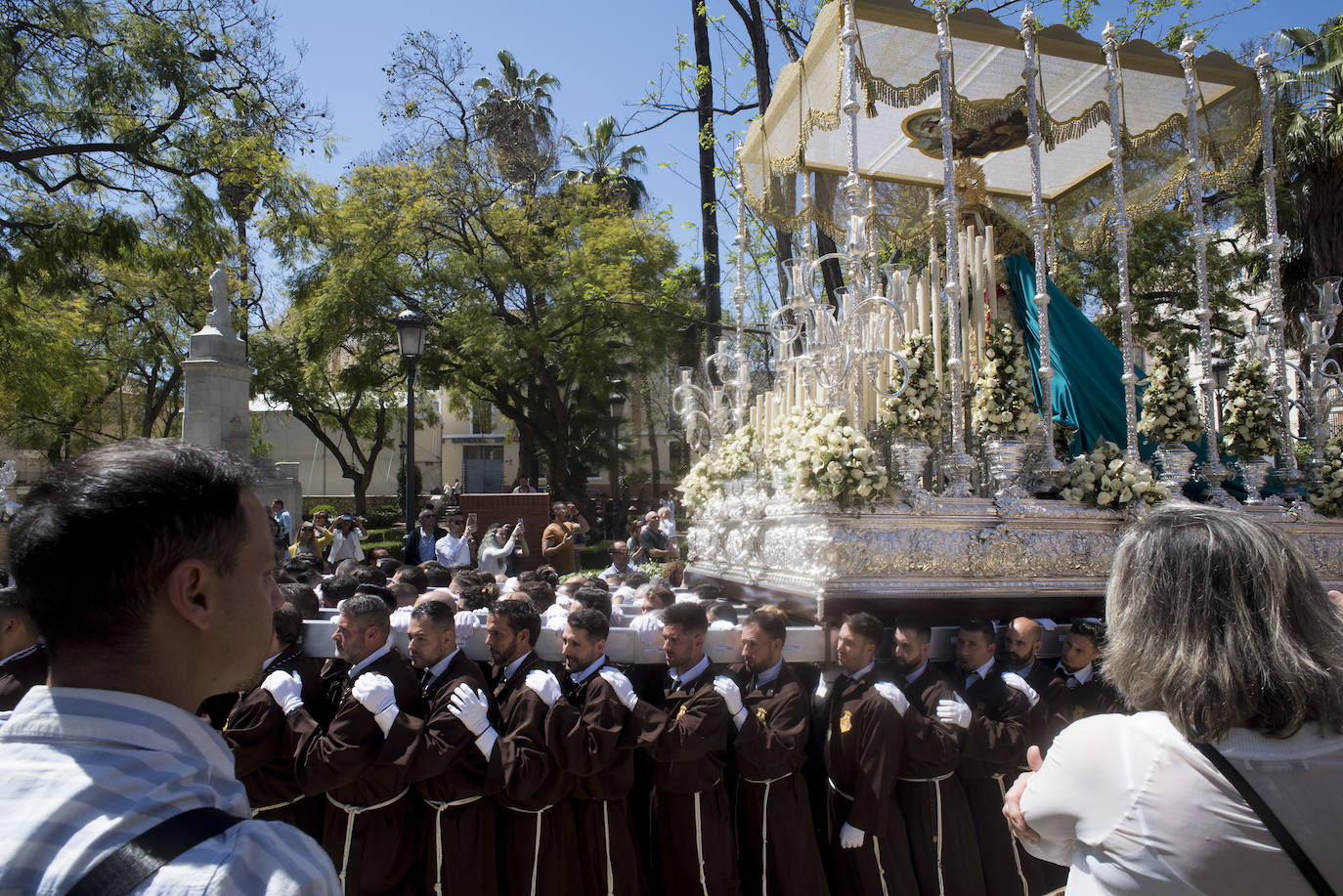 Así fue el inicio del desfile de Dulce Nombre en 2019. 