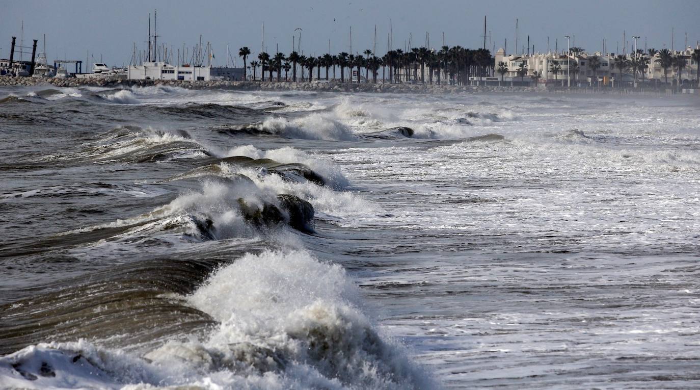 Aspecto de Torremolinos este domingo por la tarde. 