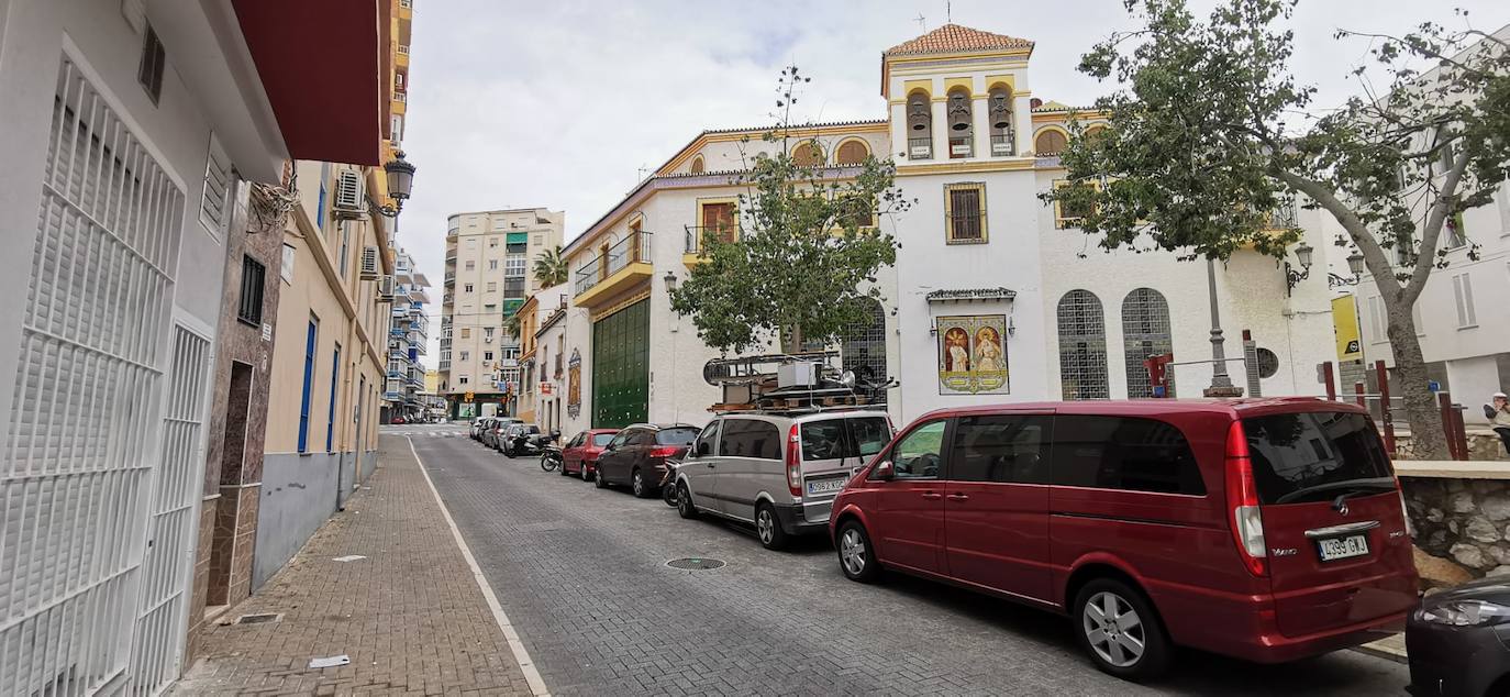 Ambiente en las calles de la capital este Lunes Santo.