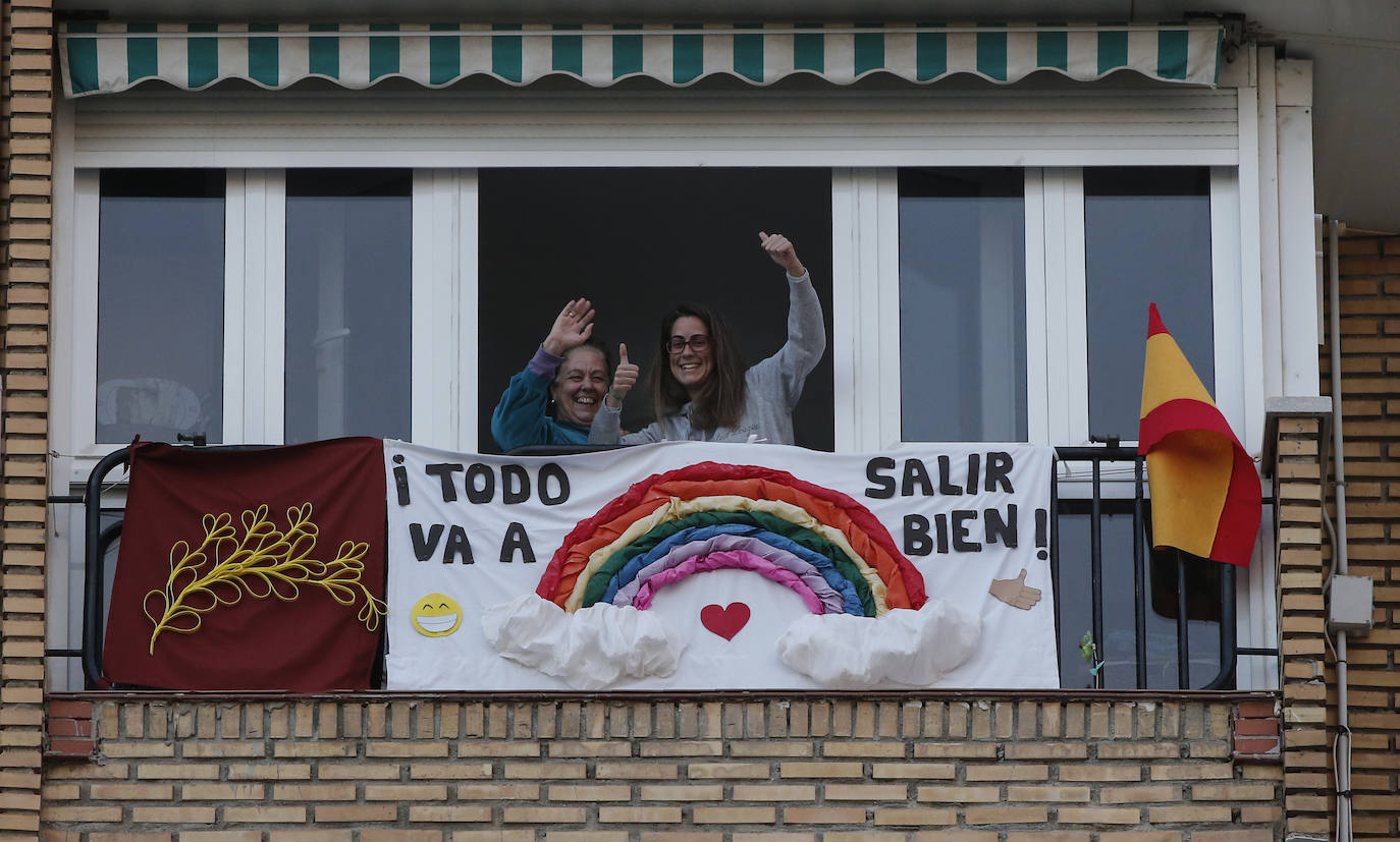 El estado de alarma deja estampas inéditas.