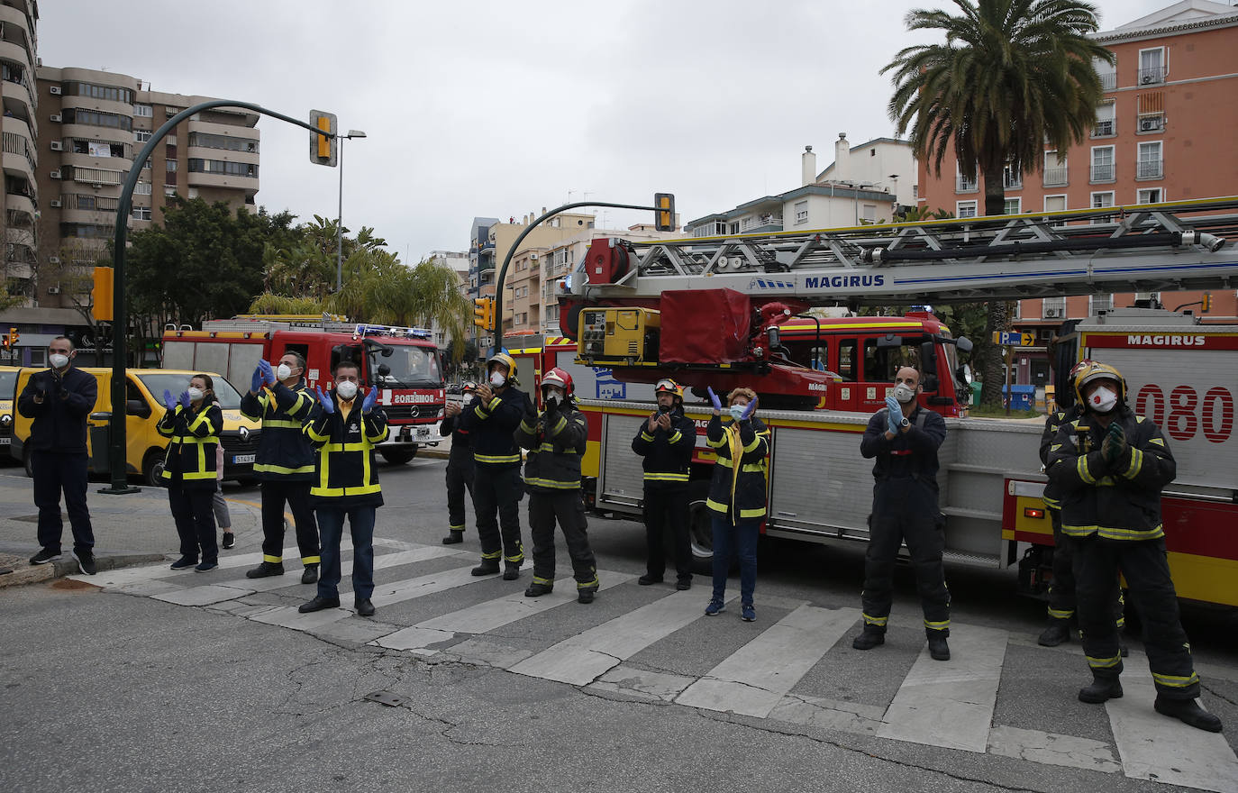 El estado de alarma deja estampas inéditas.