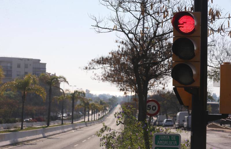 El estado de alarma deja estampas inéditas