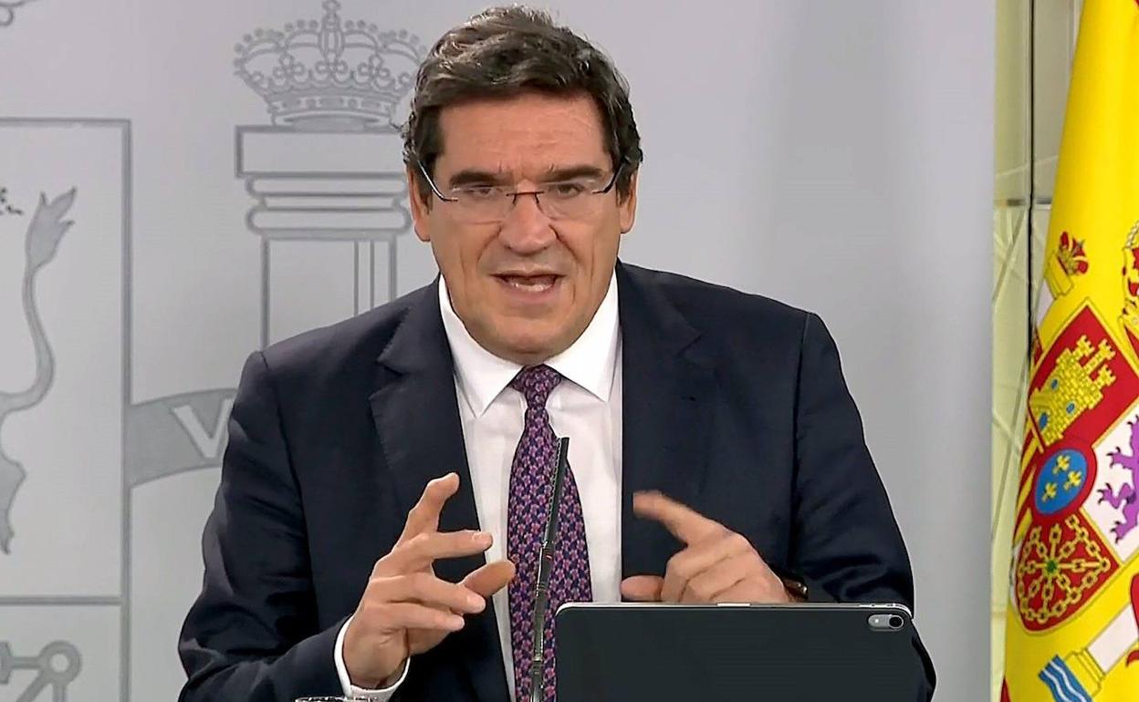 El ministro de Inclusión y Seguridad Social, José Luis Escrivá.