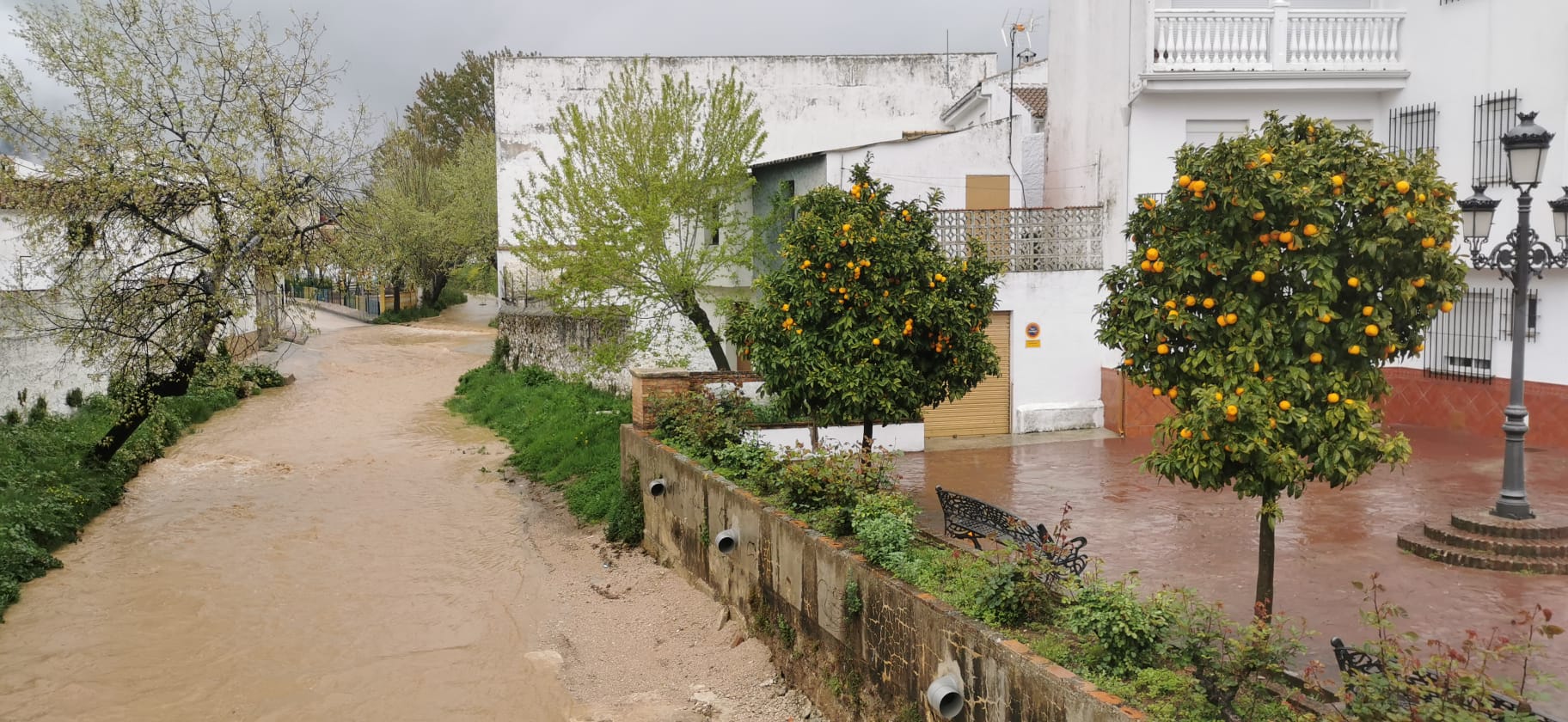 El estado de alarma deja estampas inéditas también en los pueblos de Málaga