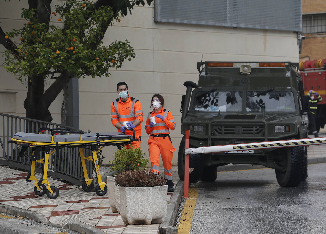 El estado de alarma deja estampas inéditas