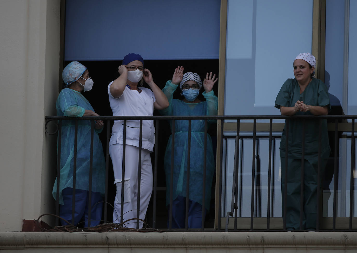 Sanitarios de Carlos Haya