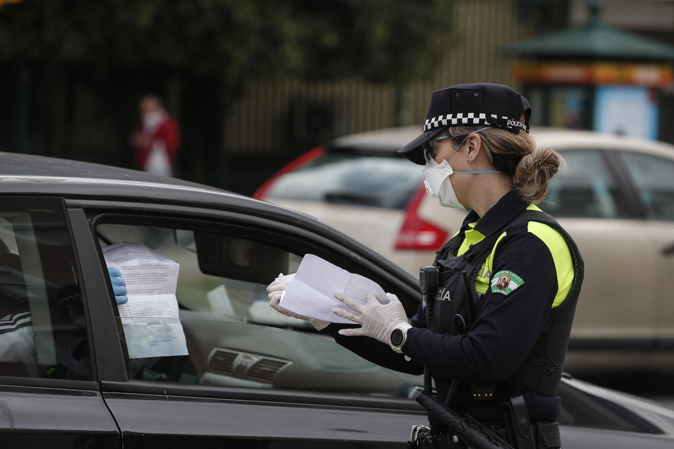 Control de la Policía Local de Málaga