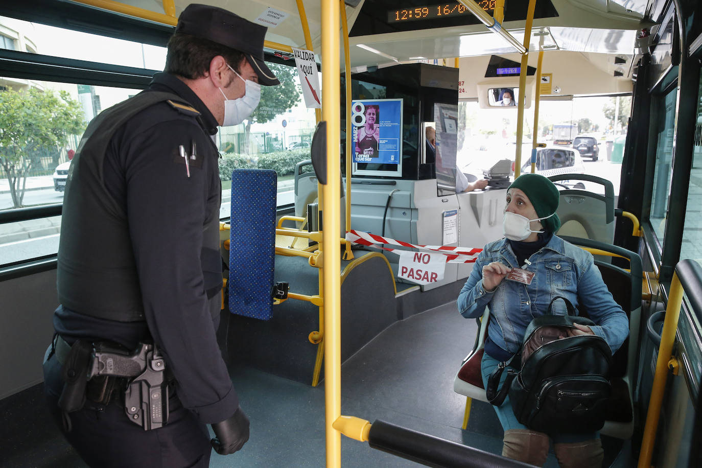 Control de la Policía Local de Málaga