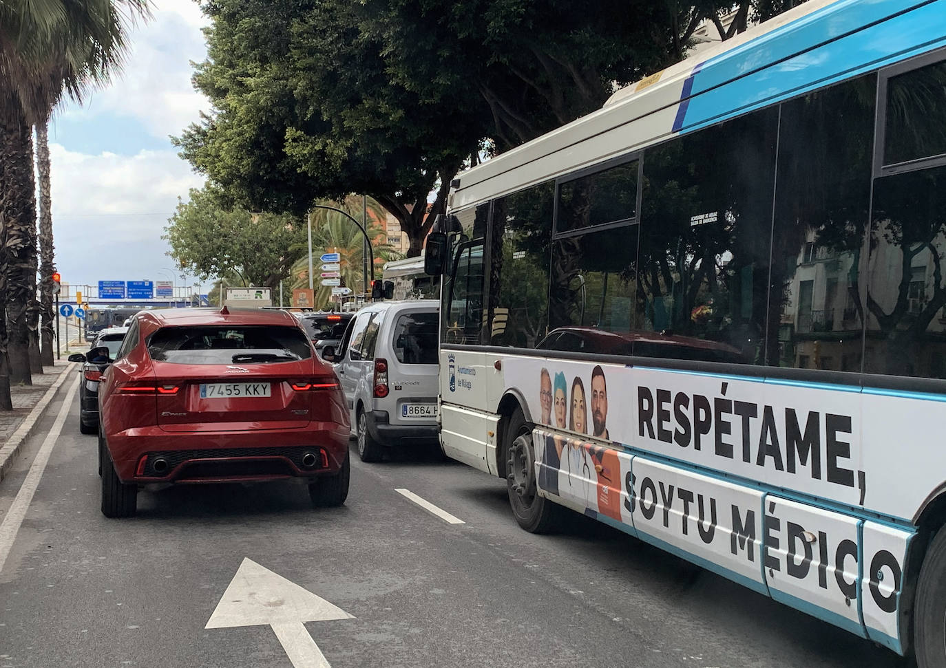 Campaña en la flota de autobuses