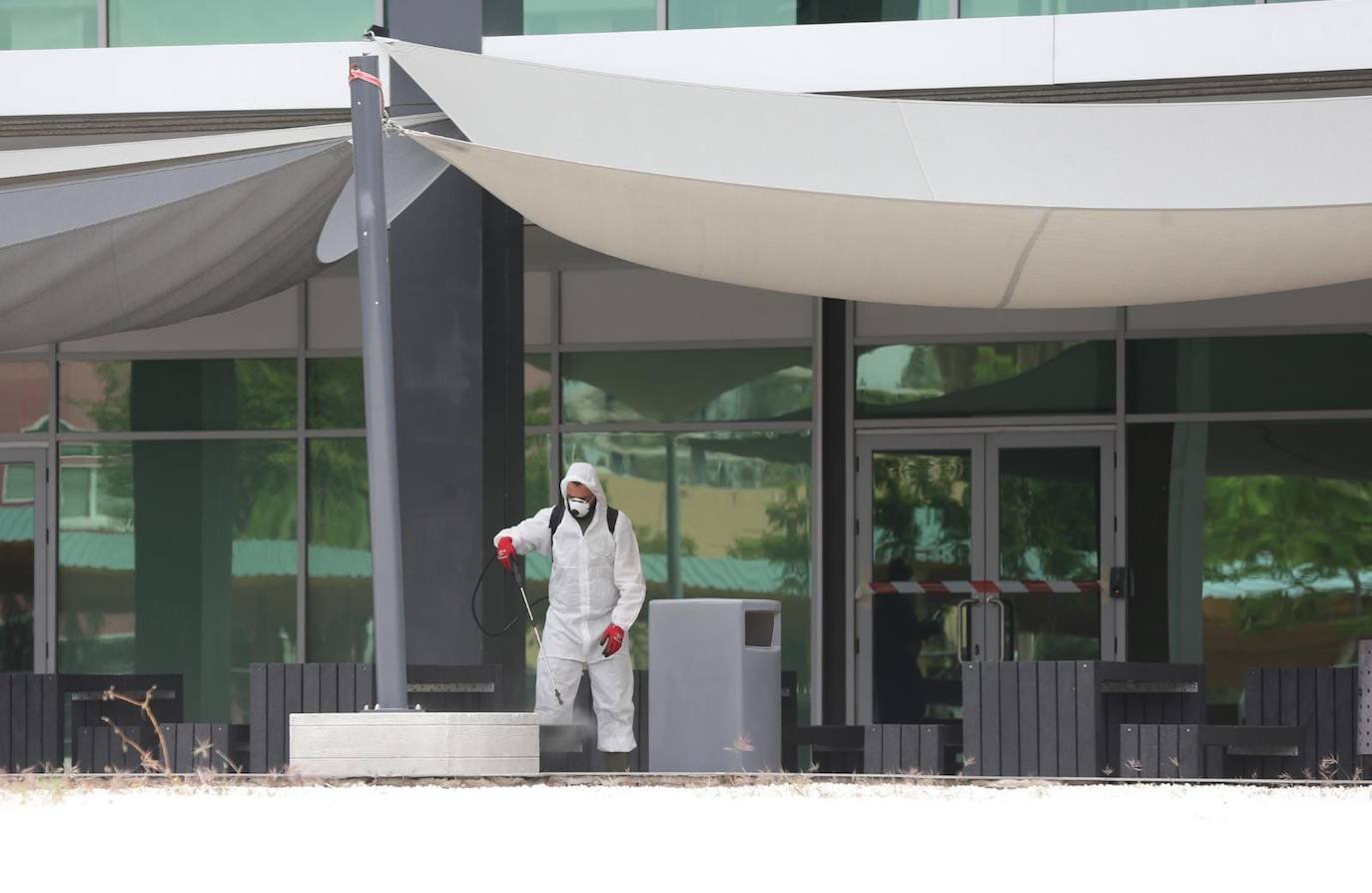 El estado de alarma deja estampas inéditas