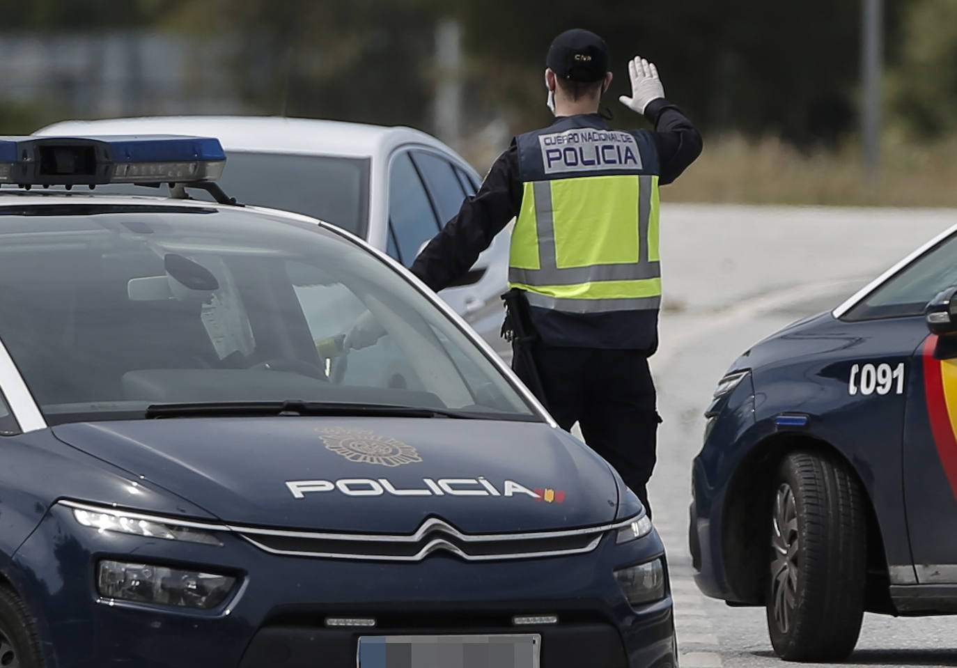 Control de la Policía Nacional