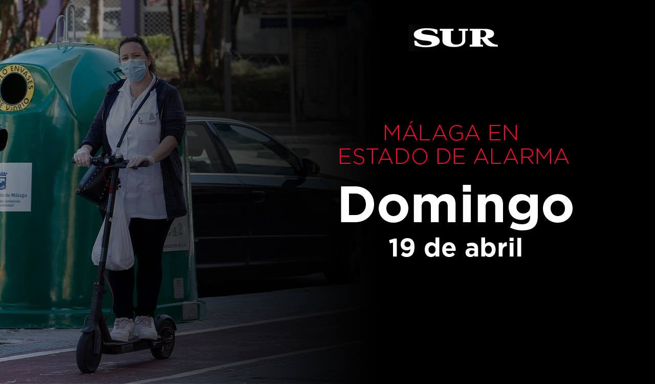 El estado de alarma deja estampas inéditas