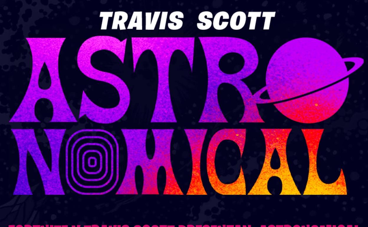 Fortnite y Travis Scott ponen fecha al evento Astronomical